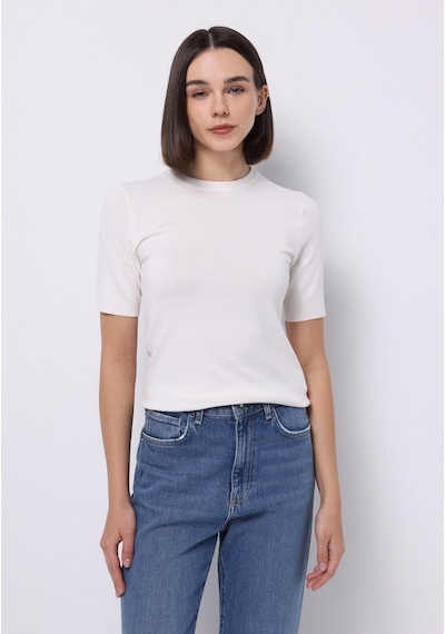 Colin's Colins Slim Fit Kadın Beyaz Kazak Cl1075531 Q1.v1 Ofw Beyaz
