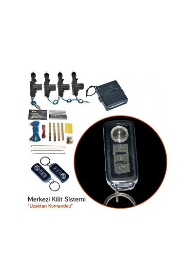 Carub 12v Merkezi Kilit Krom Kumandalı Br4600465