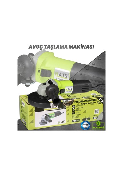 Hais Avuç Taşlama 115 Mm