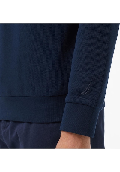 Nautica Erkek Lacivert Classic Fit Sweatshirt-11462 4nv-lacivert