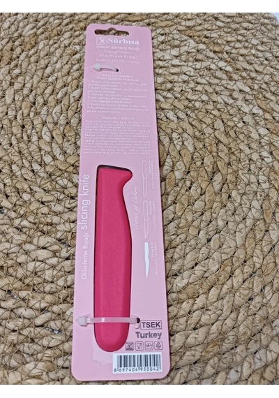Sürmene 61004 Mutfak Bıçağı 9,50 Cm Nar Çiceği Çok Renkli
