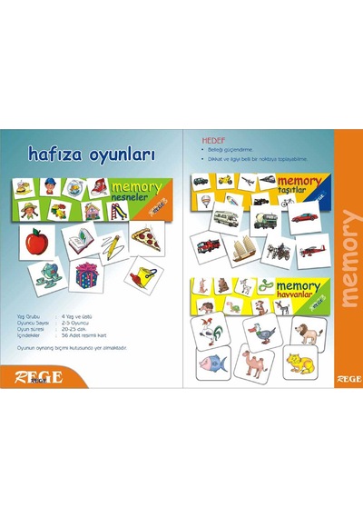 Bellek Oyunu Meyveler ve Sebzeler