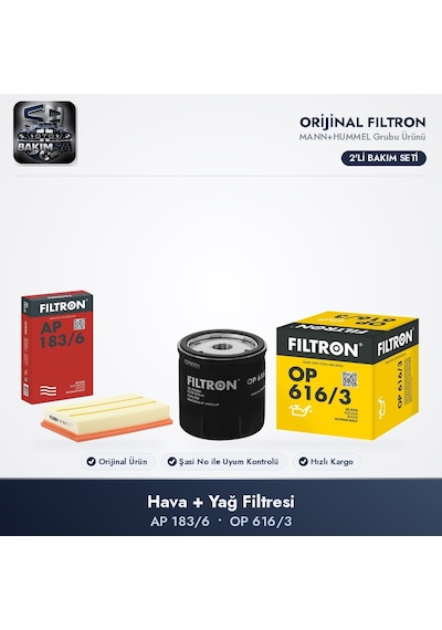Filtron Filtre Bakım Seti Hava+yağ - Golf 7-8 / Passat B8 / Polo 6 1.0-1.5 Tsı / 1.0 Mpı