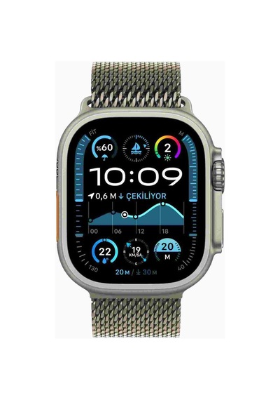 49 Mm Natürel Titanyum Milano Loop-küçük Boy-