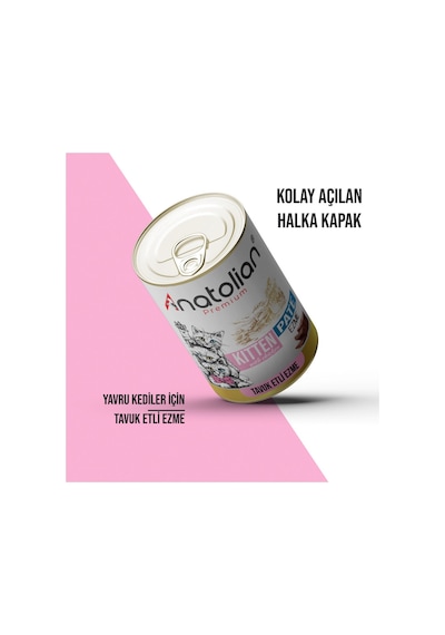 Anatolian Premium Tavuklu Ezme Yavru Kedi Konservesi 400 G