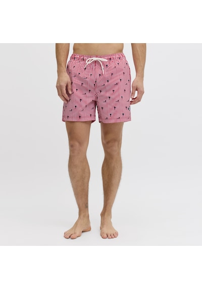 Jack & Jones Erkek Normal Kalip Deniz Sortu - Maui - 12291425 True Red