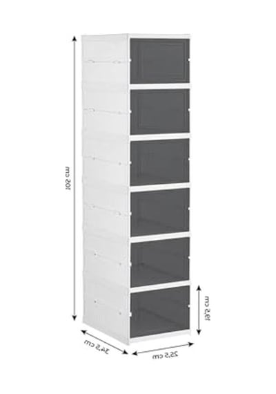 6 Katlı Portatif Organizer, Ayakkabılık Ve Depolama İçin Kullanışlı Çözüm Açık Ceviz 6 Katlı Portatif Organizer, Ayakkabılık Ve Depolama İçin Kullanışlı Çözüm Açık Ceviz
