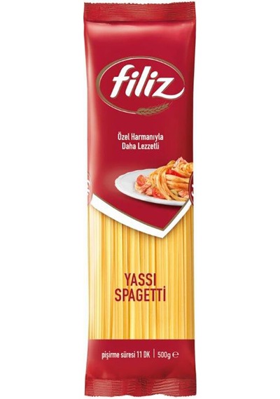 Filiz Yassı Spagetti Makarna 500 G