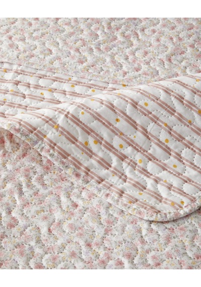 English Home Belle Band Çift Kişilik Yatak Örtüsü Takımı 200x220 Cm Pembe Pembe