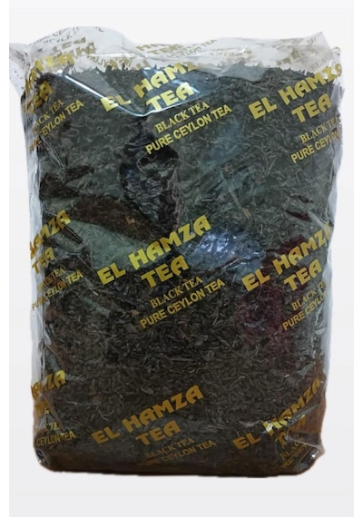El Hamza Tea 1 Adet 1000 Gr'lık Dökme Çay %100 Orijinal Black Ceylan Tea