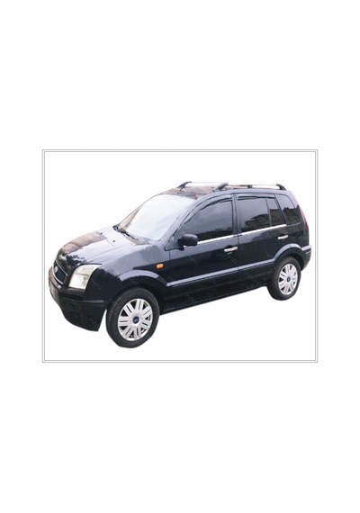 Ford Fusion Krom Cam Çıtası 4 Prç. 2002 ve Üzeri Paslanmaz  Çelik