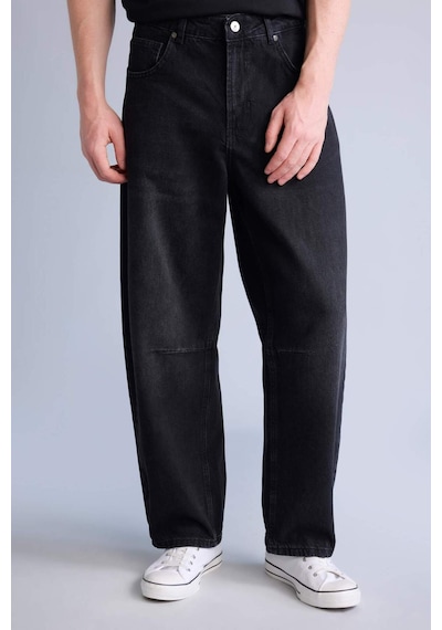 Defacto Barrel Fıt Jean Pantolon H6663ax26smnm36 Antrasit-nm36