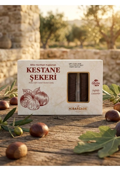Çikolata Kaplamalı Kestane Şekeri - Nostalji Serisi - 125 Gr