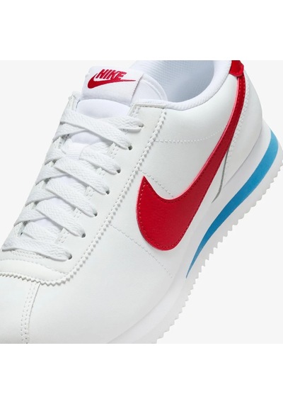 Nike Cortez Womens Leather Sneaker White Hakiki Deri Günlük Spor Ayakkabı Beyaz
