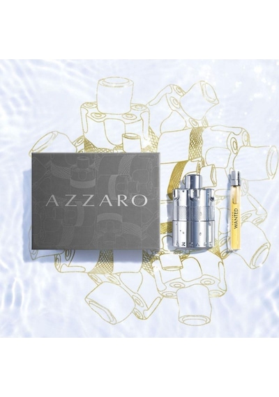 Azzaro Wanted Edp 100 Ml + Edp 10 Ml Erkek Parfüm Seti Baharat - Odunsu