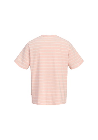 Jack & Jones Jornorrebro Çizgili Tişört 12291021 Beyaz