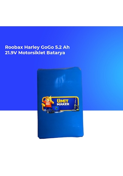 Roobax Harley Gogo 5.2 Ah 21.9v Motorsiklet Batarya