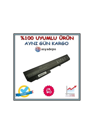 HP EliteBook Uyumlu 8540W Batarya Pil N11.1237