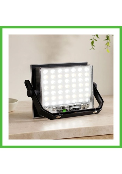 Vaveni 200w Güneş Enerjili Led Projektör - Kamp & Dış Mekan Arz