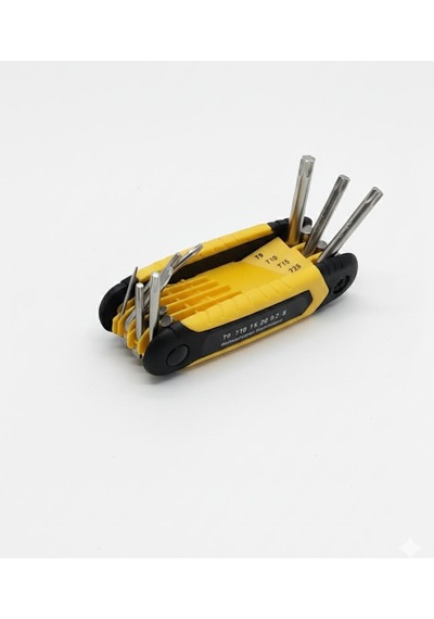 Torx Çakı Alyan Takımı 6köşe 8'li Ürün Yıldız Uçlu
