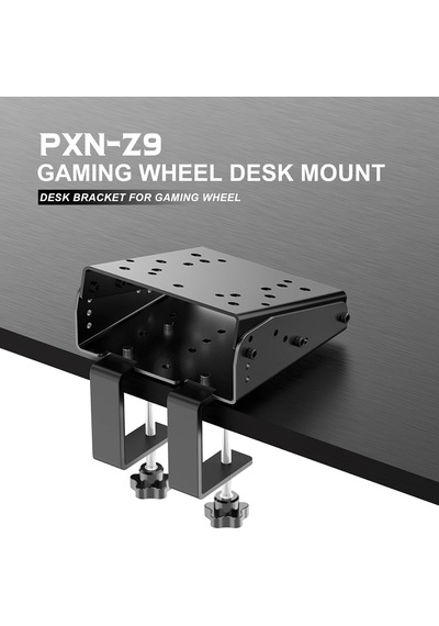Z9 Steering Wheel Desk Mount Adjustable Tilt Angle, Clamp For Table Or Sim Racing Stand Compatible Vd4 / Vd6 / Vd10 Direct Drive Wheel Bases