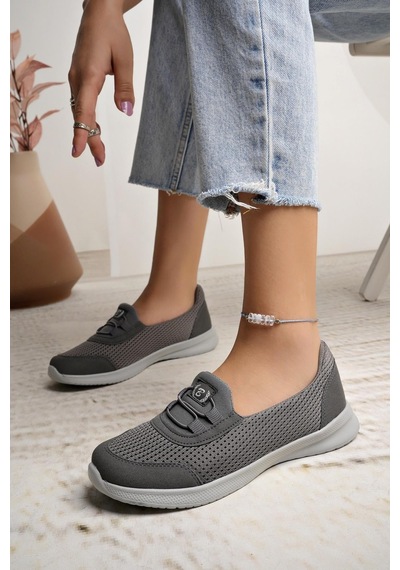 Nesilshoes Nesil Shoes Bsea 575 Füme Memory Foam Kadın Yürüyüş Ayakkabısı Nesilshoes Nesil Shoes Bsea 575 Füme Memory Foam Kadın Yürüyüş Ayakkabısı