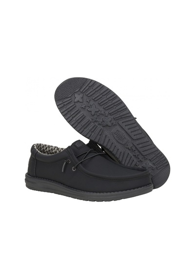 Oxford Klasik Erkek Hd.41894-070 Hey Dude Wally Classic Black/charcoal Black/charcoal