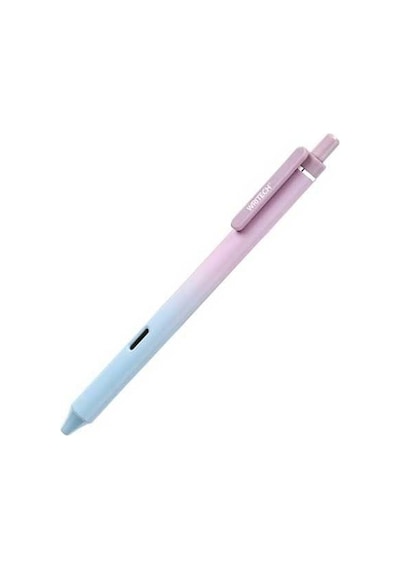 Wrıtech W-0171 Aurora Mor-mavi Gövde Mavi Jel Kalem - 12'li Kutu Ahşap