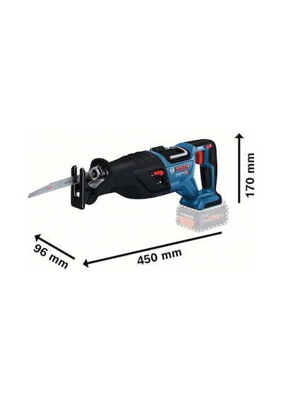 Bosch Gsa 185-lı Tek Akülü Panter Testere 4 Amper Bez Çantalı