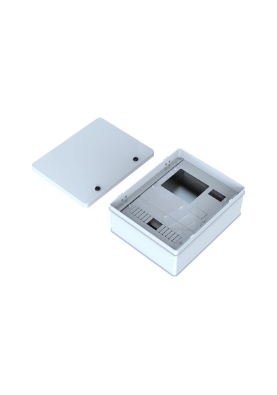 Sayaç Panosu 23 Sigortalı Trifaze Sayaçlı Sıva Üstü Sayaç Panosu Ip65 40 X 50 X 20 Cm Poli 040