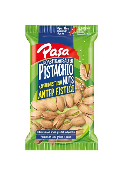 Kavrulmuş Tuzlu Antep Fıstığı, 40gr X 12 Paket, Toplam 480gr 0.75 LT - 2.5 LT - 12 KG