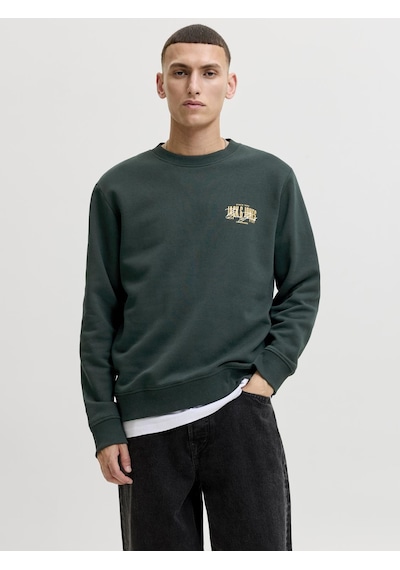 Jack&jones Erkek Göğüs Baskılı Bisiklet Yaka Uzun Kollu Sweatshirt - Aero - 12298492 Scarab-small Print-1274740 Jack&jones Erkek Göğüs Baskılı Bisiklet Yaka Uzun Kollu Sweatshirt - Aero - 12298492 Scarab-small Print-1274740