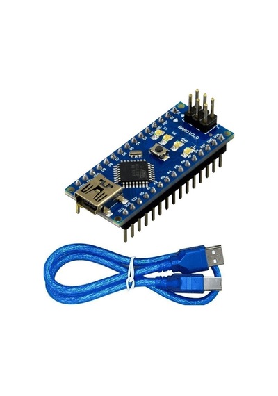 Arduino Nano Klon Usb Chip Ch340 + Usb Kablo Rodevino