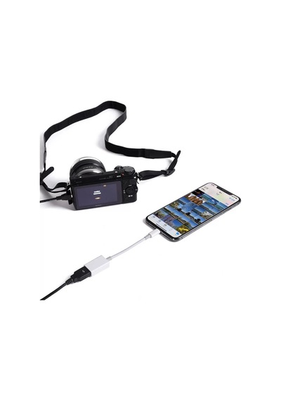More TR Zore JH-0514 Lightning To Usb Kamera Bağlantı Adaptörü