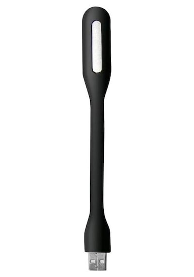 Plus Px-40 Siyah Usb Led, Esnek Usb Led Aydınlatma Güçlendirilmiş Beyaz Işık Açık Gri