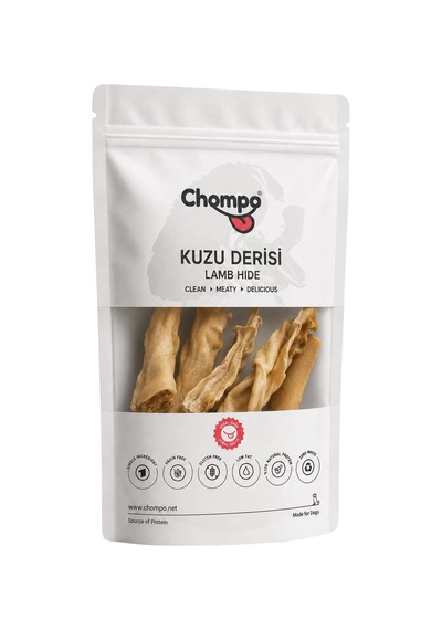 Kuzu Kelle Derisi 100% Doğal Katkısız Köpek Ödül Maması 100 Gr