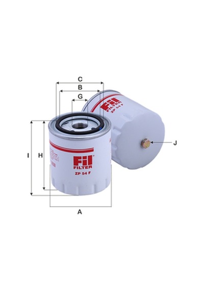 Fıl Zp54f Yakıt Filtresi W921 Fn2182 Fn2182
