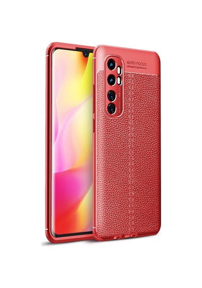Mi Note 10 Lite Kılıf Auto Focus Kapak - Kırmızı Bzsxx00 1