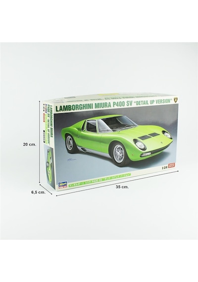 Hasegawa 20439 1/24 Ölçek, Lamborghini Miura P400 Sv, Otomobil Plastik Model Kiti