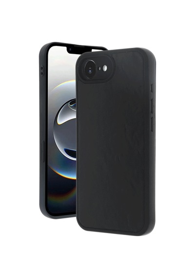 Flzdgnkr Newface İphone 16e Kılıf Aras Deri Kapak - Siyah Sıyah