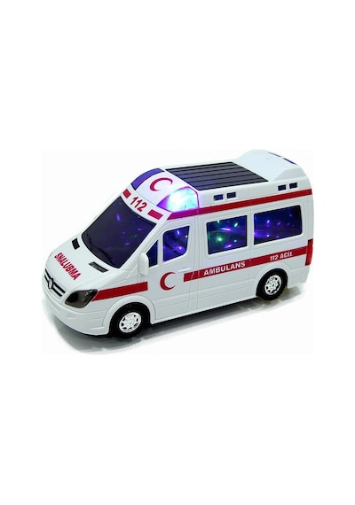 Sesli 3D Işıklı - Ambulans