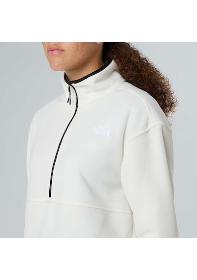 The North Face Glacier Kadın Beyaz Polar Sweatshirt Nf0a8d2cqlı1 BEYAZ