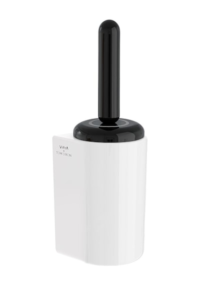 VitrA Liquid A4456639 Tuvalet Fırçalığı, Parlak Siyah