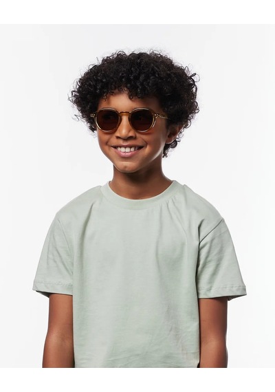 Izipizi Unisex Çocuk Güneş Gözlük 7-11 Yaş Altın