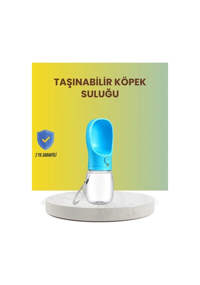 Akıllı Su Akış Kontrollü Köpek Su Matara Taşınabilir Gezdirme Şişesi