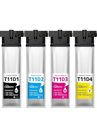 Fast Epson T11d4 Sarı İnk Kartuş