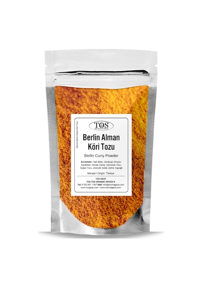 Mia'nın Berlin Alman Köri Tozu 500 Gr Mia's Berlin German Curry Powder
