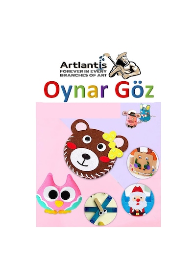 Oynar Göz Siyah 8 Mm 50 Li 1 Paket Oynayan Göz 8mm Hobi Tasarım Anasınıfı Kreş Etkinlik Elişi
