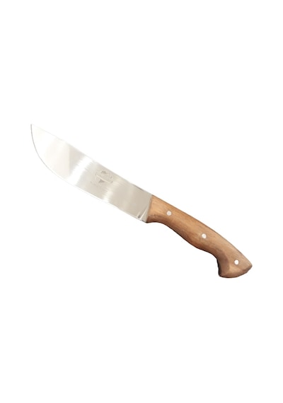 Ahşap Sap Et Bıçağı 28cm Toplam Uzunluk Geniş Ağız