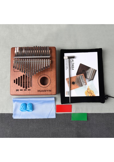 Huanyın Hw17 Wide Edition 17 Tuşlu Kalimba - Türkçe Kılavuz Kitapsiz Alacağim